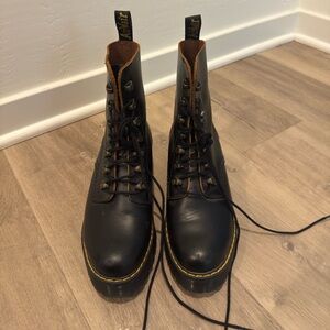 DOC MARTENS JADON WOMENS PLATFORM BOOTS